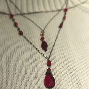 Pair of Ruby Necklaces
